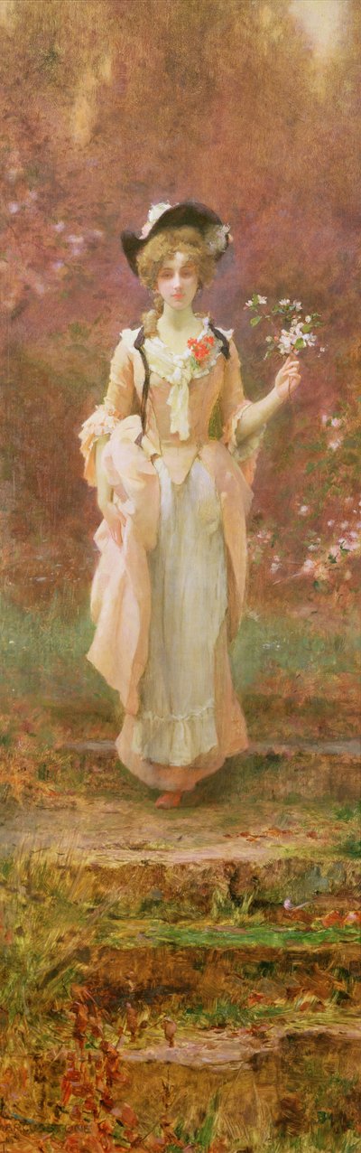 Blossoms by Marcus Stone